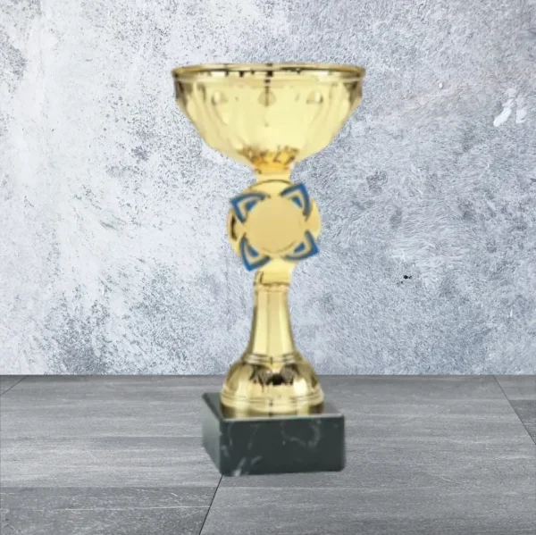 גביע זהב עם מקום למדבקה